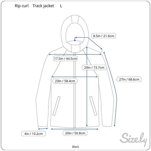 Rip Curl Cold/Wind/Rain MENS Size L  Wind Breaker Coat Jacket The Search - Picture 5 of 7